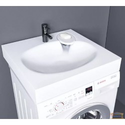 Умывальник над стиральной машиной