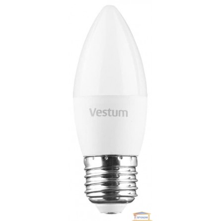 Изображение Лампа led Vestum C37 6w 4100K E27 1-VS-1301 купить в procom.ua - изображение 2
