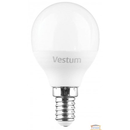 Изображение Лампа led Vestum G45 6w 3000K E14 1-VS-1204 купить в procom.ua - изображение 2