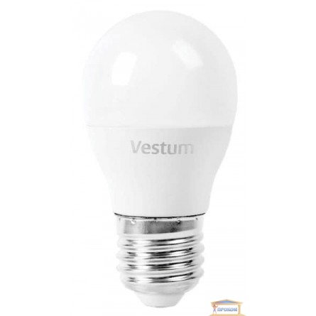 Изображение Лампа led Vestum G45 6w 3000K E27 1-VS-1202 купить в procom.ua - изображение 2
