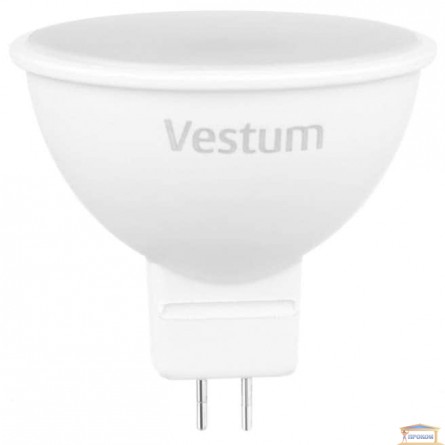 Изображение Лампа led Vestum MR16 5w 3000K GU5.3 1-VS-1504 купить в procom.ua - изображение 2
