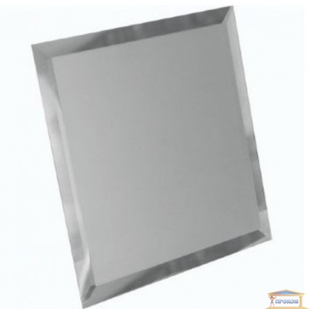 Изображение Декор квадрат зеркальн 100*100 серебро купить в procom.ua - изображение 2
