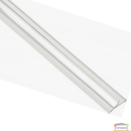 Изображение Профиль внутренний алюминиевый для плитки серебро глянец 2,7м купить в procom.ua - изображение 1