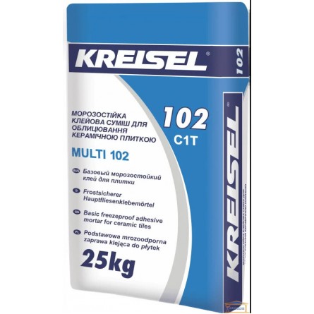 Зображення Клей для плитки Kreisel Multi 102 25 кг купити в procom.ua - зображення 1