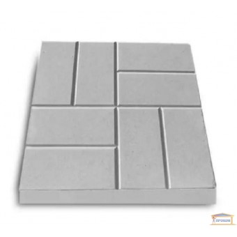 Зображення Тротуарна плитка Квадрат сірий 400*400 купити в procom.ua