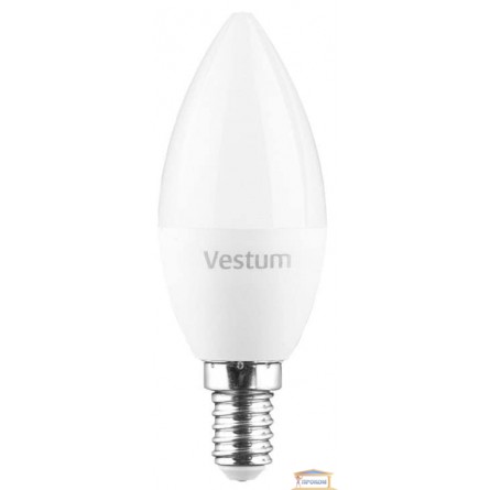 Изображение Лампа led Vestum C37 4w 3000K E14 1-VS-1308 купить в procom.ua - изображение 2