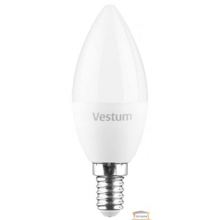 Изображение Лампа led Vestum C37 8w 3000K E14 1-VS-1312 купить в procom.ua - изображение 2
