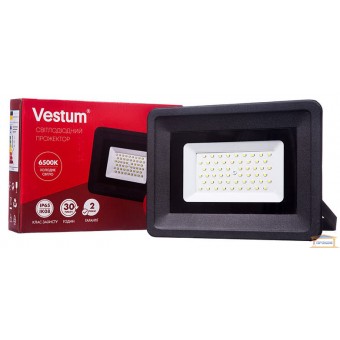 Зображення Прожектор LED Vestum 50W 4300Лм 6500К 1-VS-3004 купити в procom.ua