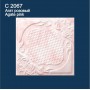 Зображення Плитка стельова Солід 2067 (50 * 50 см) Агат рожевий купити в procom.ua - зображення 2