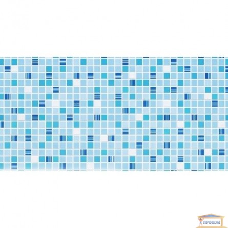 Зображення ПВХ панель Мозаїка Кава синій 956 * 480мм купити в procom.ua - зображення 2