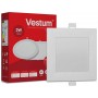 Изображение Светильник светодиодный Vestum 3w бел.квад 4000к 1-VS-5201 купить в procom.ua - изображение 4