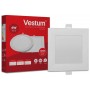 Зображення Світильник світлодіодний Vestum 6w білий квадрат 4000к 1-VS-5202 купити в procom.ua - зображення 4