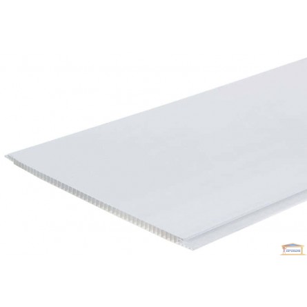 Зображення Панель (6,0 * 0,375м) 7мм Суми глянцева біла купити в procom.ua - зображення 1