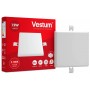Зображення Світильник світлодіодний Vestum 12W квад. 4100К 1-VS-5603 купити в procom.ua - зображення 3
