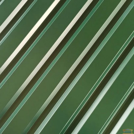 Зображення Профнастил ПС 10 2*1,2 м зелений 6005 0,35 мм купити в procom.ua - зображення 2