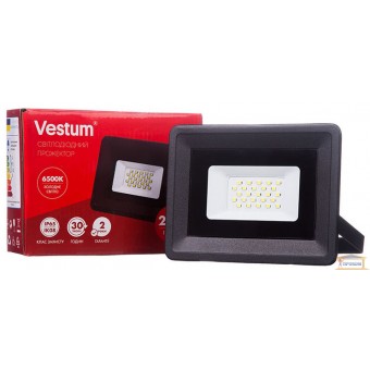 Зображення Прожектор LED Vestum 20W 1800Лм 6500К 1-VS-3002 купити в procom.ua