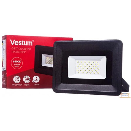 Изображение Прожектор LED Vestum 30W 2600Лм 6500К 1-VS-3003 купить в procom.ua - изображение 1