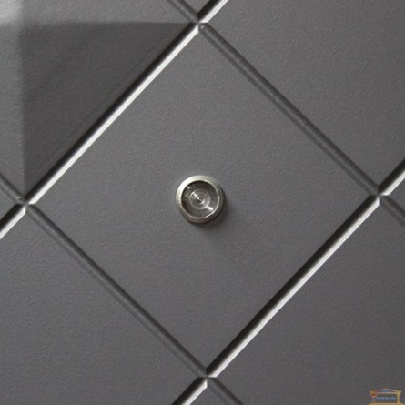 Изображение Дверь метал. П-3К 112 V левая 860 графит  декор 3D купить в procom.ua - изображение 3