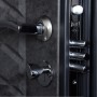 Изображение Дверь метал. П-3К 116 левая 860 Декор 4D мрамор черный купить в procom.ua - изображение 7