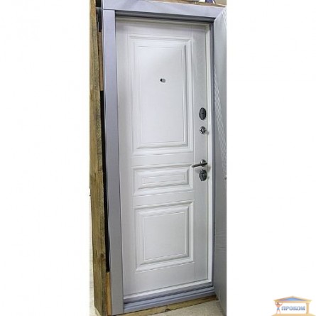 Изображение Дверь метал. ПК 198 серая текстурная/белая текстур. 860 лев. купить в procom.ua - изображение 6