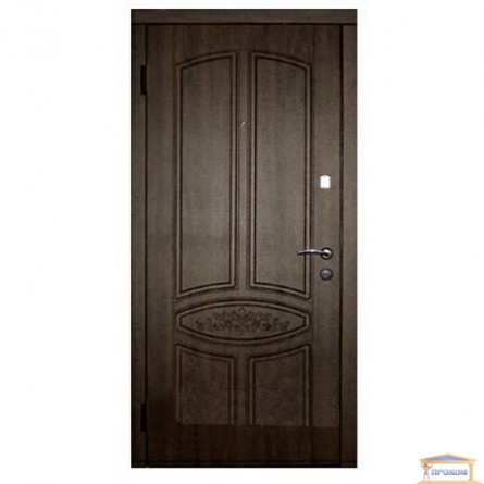 Изображение Дверь метал. Стандарт F+Гранат коричн.860 левая розет купить в procom.ua - изображение 1
