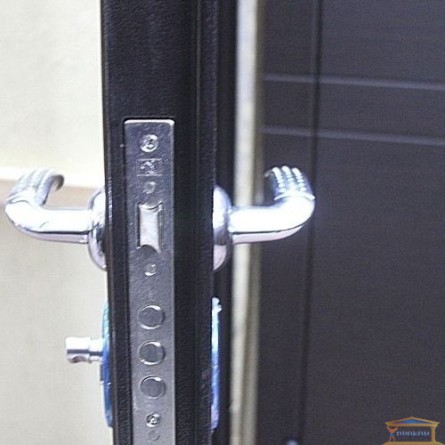 Зображення Двері метал. БЦ Вензель горіх коньячний 960 права купити в procom.ua - зображення 3