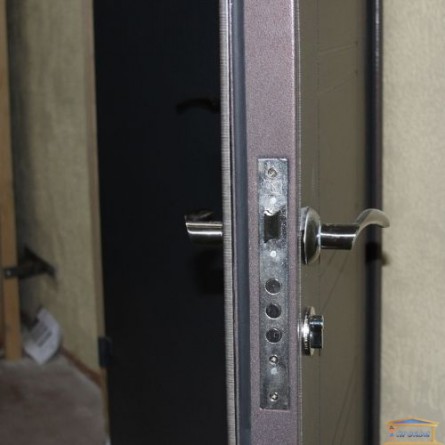 Зображення Двері метал. ПБ 206 венге сірий горизонт 860 ліва купити в procom.ua - зображення 3
