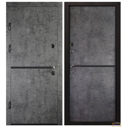 Изображение Дверь метал. ПК 209 Элит Мрамор темный 960 К-100 левая купить в procom.ua - изображение 3