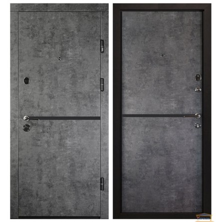 Изображение Дверь метал. ПК 209 Элит Мрамор темный 960 К-100 правая купить в procom.ua - изображение 3
