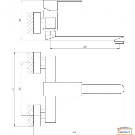 Зображення Змішувач для кухні GLOBUS Lux SICILIA SBQ - 104 ст / нерж16089 купити в procom.ua - зображення 4