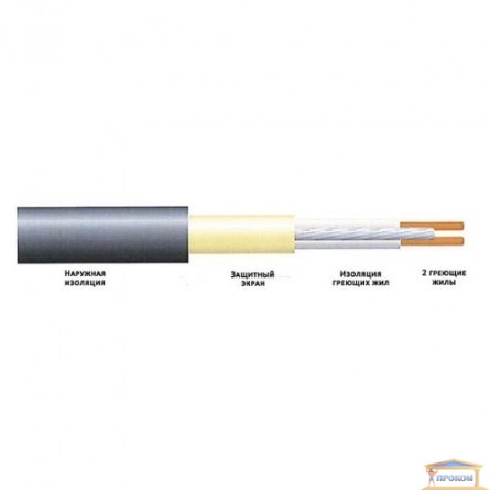Изображение Нагревательный кабель 2ж Extherm ETC 20-300, 300 Вт 15/177 купить в procom.ua - изображение 3