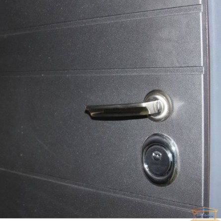 Изображение Дверь метал. Прайм Базальт VIN 860 антрацит левая купить в procom.ua - изображение 5