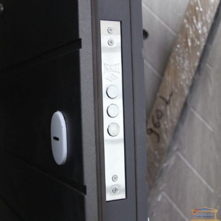Изображение Дверь метал. Прайм Базальт VIN 860 антрацит левая купить в procom.ua - изображение 3