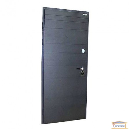 Изображение Дверь метал. Прайм Базальт VIN 960 антрацит левая купить в procom.ua - изображение 1