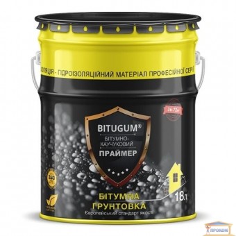 Изображение Праймер битумно-каучуковый 10л Bitugum купить в procom.ua