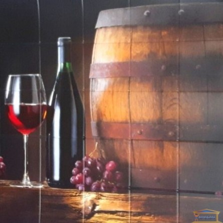 Изображение ПВХ панель Плитка Вино 960х485мм купить в procom.ua - изображение 1