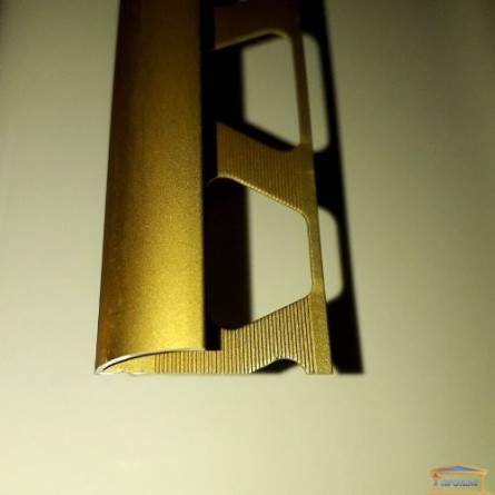 Изображение Профиль наружный алюминиевый для плитки золото матов 2,7м купить в procom.ua - изображение 2