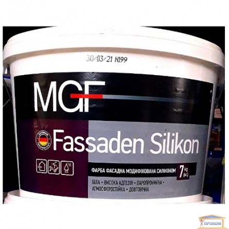 Изображение Краска фасадная M-790  MGF 7кг силикон купить в procom.ua - изображение 1