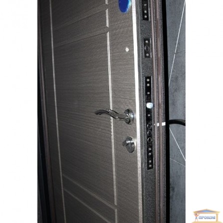 Изображение Дверь метал. БЦ Норд венге горизонт серый 960 правая купить в procom.ua - изображение 2