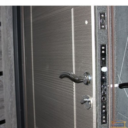 Зображення Двері метал. БЦ Норд венге горизонт сірий 960 права купити в procom.ua - зображення 4