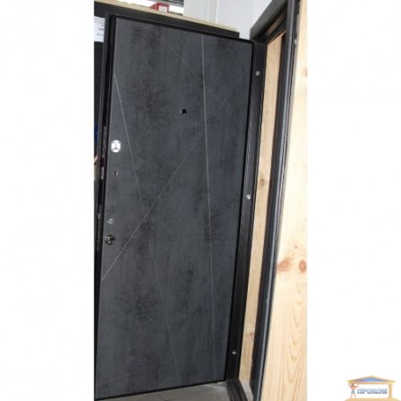 Изображение Дверь метал. ПК 156 левая 960мм бетон темный ночн купить в procom.ua - изображение 5