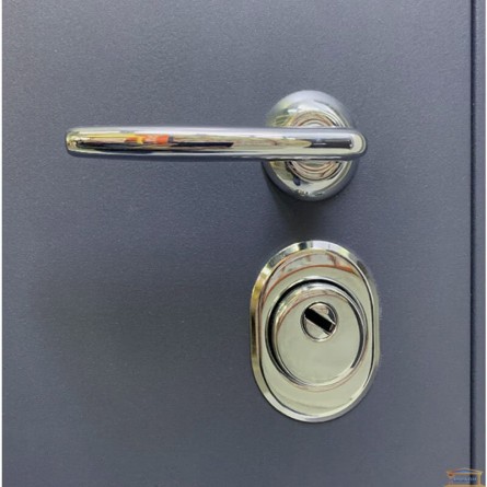 Изображение Дверь метал. ПК 187 Антрацит/бел мат/кале 960 левая купить в procom.ua - изображение 4