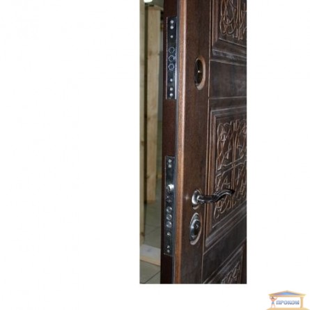Зображення Двері метал. ПО 105 дуб темний 860мм права (калі, ночн) купити в procom.ua - зображення 3