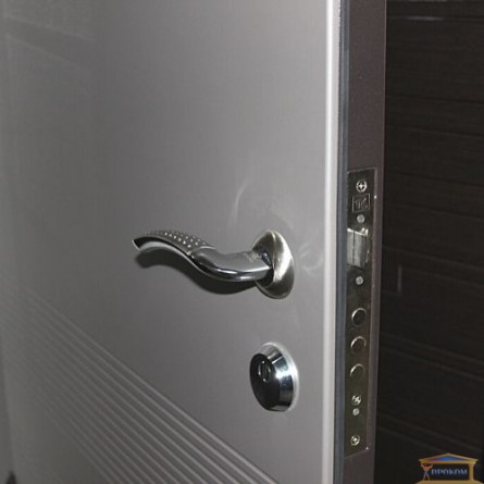 Зображення Двері метал. ПО 135 софт темний ліва 960 беж купити в procom.ua - зображення 2