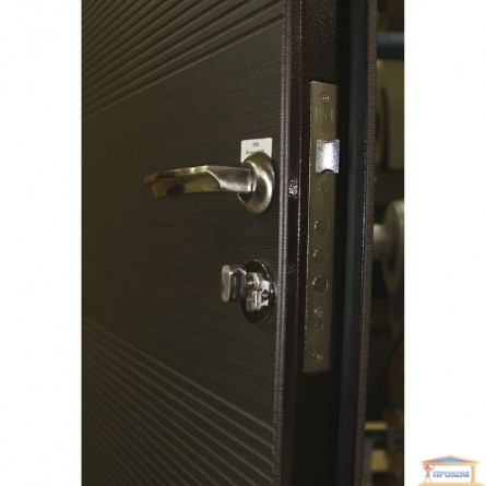 Зображення Двері метал. ПО 168 венге горизонт сіра 860 мм права купити в procom.ua - зображення 2