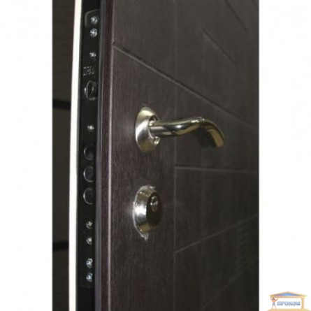 Изображение Дверь метал. Премиум 100  Каскад венге/дуб крем 960 правая купить в procom.ua - изображение 3