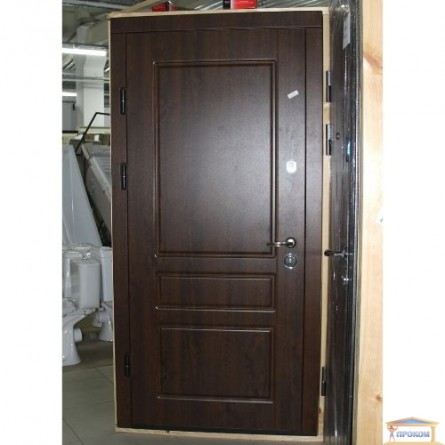 Изображение Дверь метал. ПО 59 V дуб темный/ночник 960 левая купить в procom.ua - изображение 3