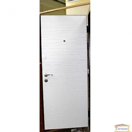 Зображення Двері метал. Еталон Аріадна, венге гір темно / білий 860 ліва купити в procom.ua - зображення 4