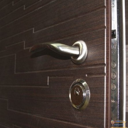 Зображення Двері метал. Еталон Аріадна, венге гір темно / білий 860 ліва купити в procom.ua - зображення 2