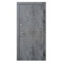 Изображение Дверь метал. Эталон лабиринт бетон темный/серый 860 правая купить в procom.ua - изображение 3
